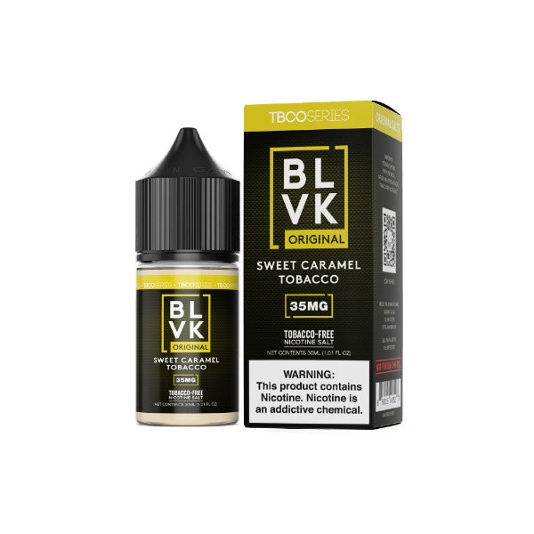 BLVK Unicorn Salt 30mL Vape Juice Sweet Caramel Tobacco