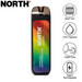 Best Deal North Vision 15000 Puffs Rechargeable Disposable Vape 15mL - Tropical Rainbow Blast