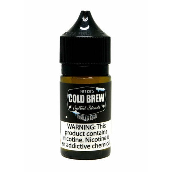 Nitros Cold Brew Salt 30mL Vape Juice Best Flavors Vanilla bean