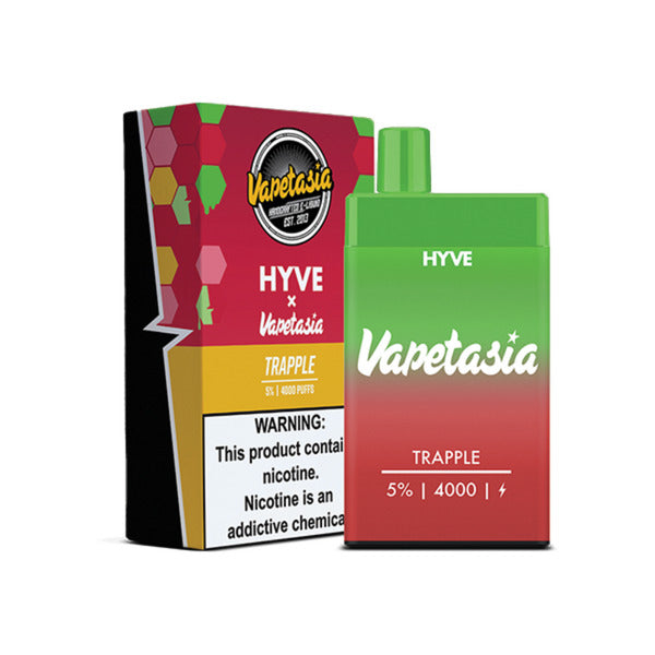 Best Deal Vapetasia Hyve Mesh 4000 Puffs Single Disposable Vape 10mL Trapple