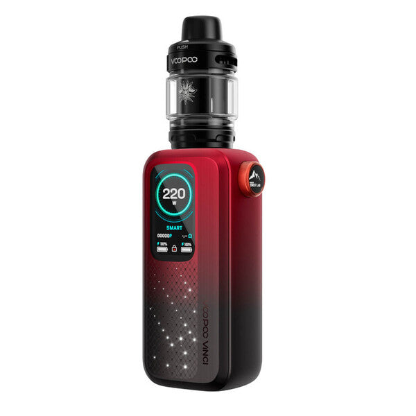 Best Deal VooPoo Vinci Spark 220 Box Mod Starter Kit - Dark Red