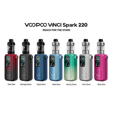 VooPoo Vinci Spark 220 Box Mod Starter Kit Best Colors