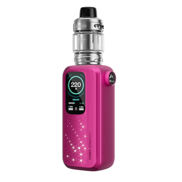 Best Deal VooPoo Vinci Spark 220 Box Mod Starter Kit - Rose Red