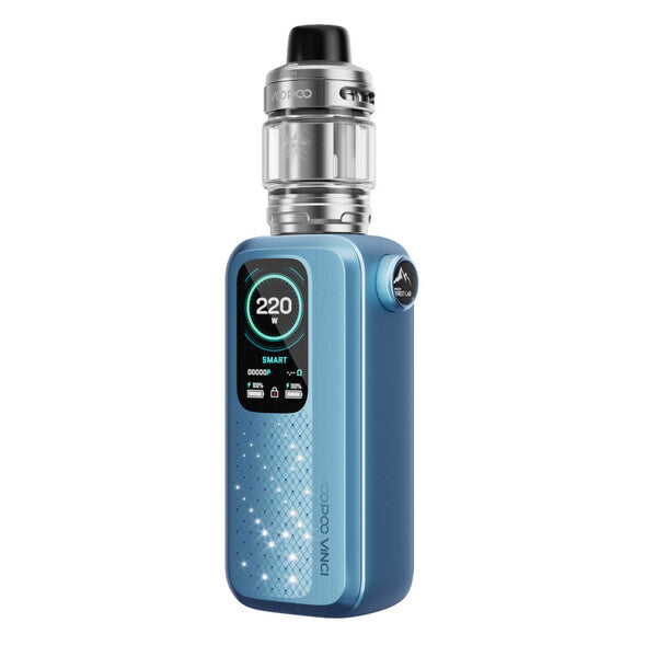 Best Deal VooPoo Vinci Spark 220 Box Mod Starter Kit - Starlit Blue