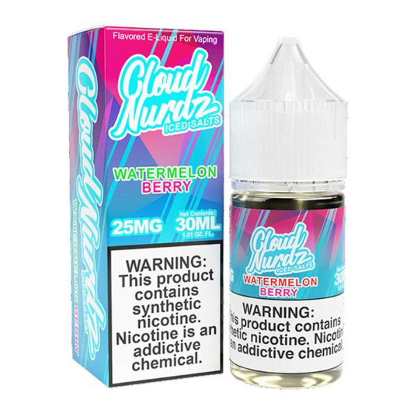 Best Deal Cloud Nurdz TFN Salts 30mL - Watermelon Berry Iced