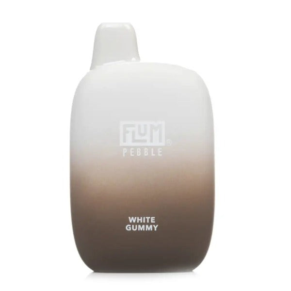 Best Deal Flum Pebble 6000 Puffs Rechargeable Disposable Vape 14mL White Gummy