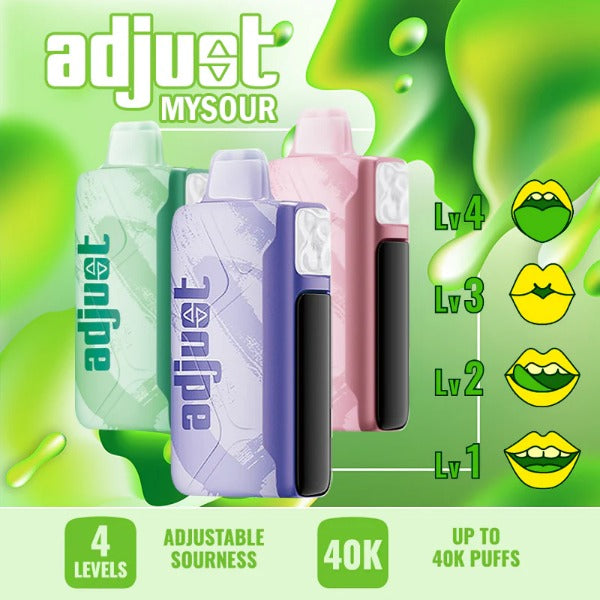 Adjust MySour 40,000 Puffs Disposable