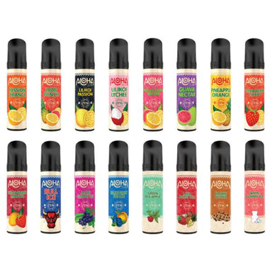 3% Aloha Sun TFN Disposable Vape 8mL 10 Pack Best Flavors Passion Orange Luau Punch Lilikoi Passion Lilikoi Lychee Pass-O-Guava Nectar Guava Nectar Pineapple Orange Strawberry Lilikoi Strawberry Mango Bull Ice Aloe Grape Ice Blueberry Peach Green Tea Apple Lava Burst Ice Cookie Butter White Gummy Ice