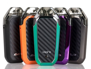 Aspire AVP AIO Pod System Kit Best Colors Black Orange Green Purple Grey