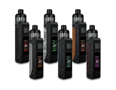 Aspire BP80 Kit Best Colors Charcoal Black Granite Grey Urban Camo Navy Blue Retro Brown Reddish Brown