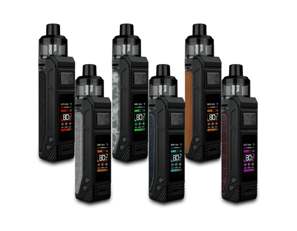 Aspire BP80 Kit Best Colors Charcoal Black Granite Grey Urban Camo Navy Blue Retro Brown Reddish Brown