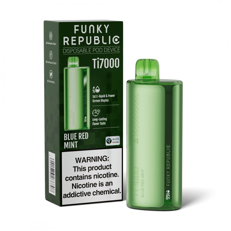 Funky Republic Ti7000 Recharge Vape 12.8mL