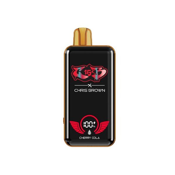 Best Deal Chris Brown CB15K Rechargeable Disposable Vape 15mL Cherry Cola