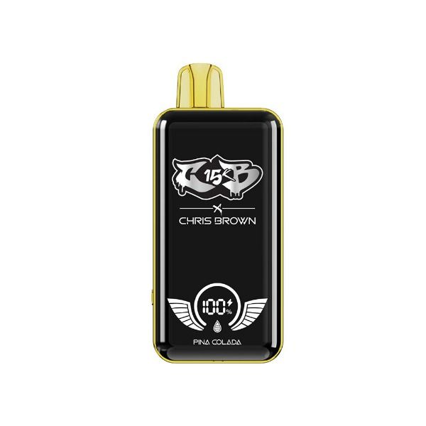 Best Deal Chris Brown CB15K Rechargeable Disposable Vape 15mL Pina Colada