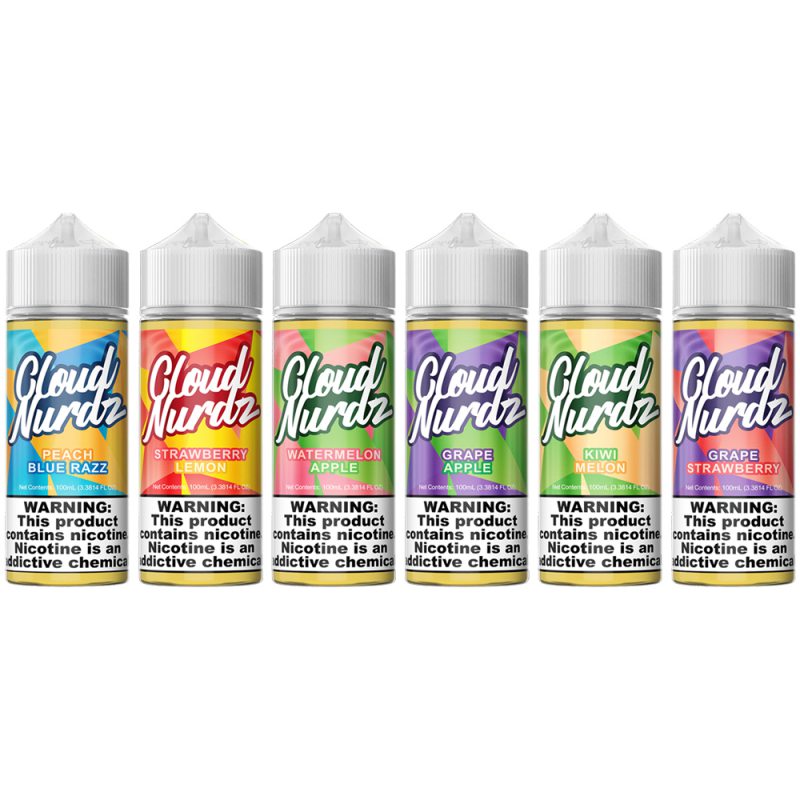 Cloud Nurdz TFN 100mL Vape Juice Best Flavors