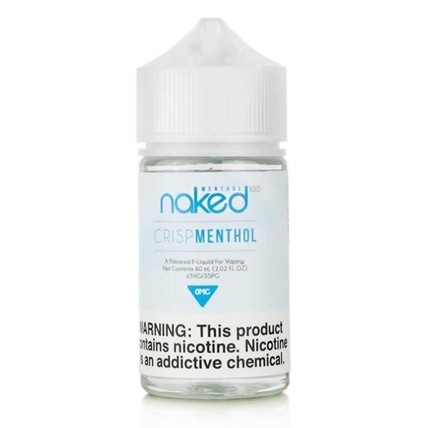 Naked 100 Menthol Ice 60mL Vape Juice Best Flavor Crisp Menthol