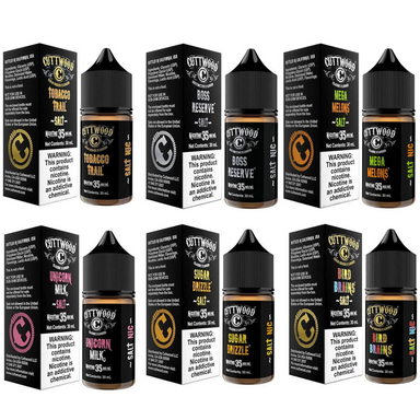 Cuttwood Salt E-liquid 30mL Vape Juice Best Flavors