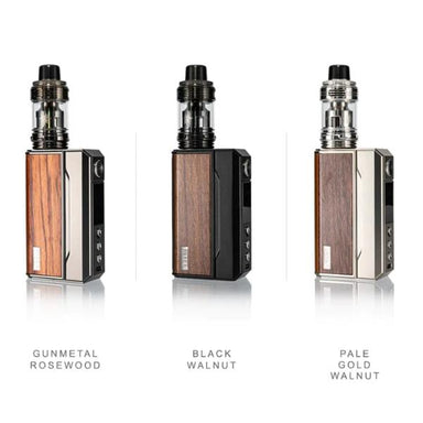 Voopoo Drag 4 Kit Best Colors Gunmetal Rosewood Black Walnut Pale Gold Walnut