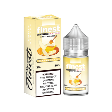 The Finest Signature Salt 30ML Vape Juice Best Flavor Banana Honey