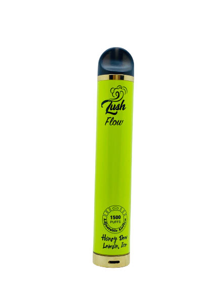 Lush Flow 1500 Puffs Disposable Vape 6mL 10 Pack Best Flavor Honeydew Lemon Ice