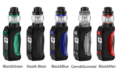 GeekVape Aegis Mini 80W Kit Best Colors Black & Green Stealth Black Black&Blue Camo&Gunmetal Black&Red