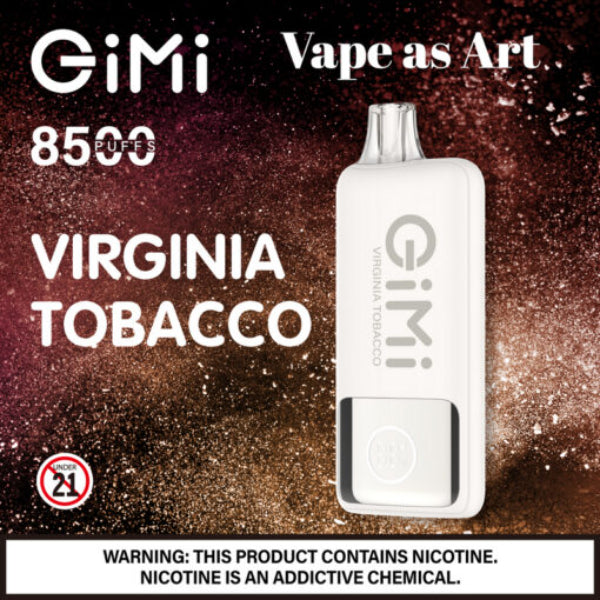 Best Deal Gimi 8500 Puffs Flum Disposable Vape 14mL Virginia Tobacco