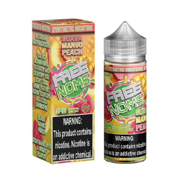 Noms X2 Vape Juice 120mL Best Flavor Guava Mango Peach