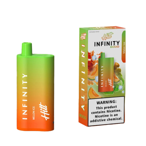 Best Deal Hitt Infinity 8000 Puffs Disposable Vape 20mL Melon Ice