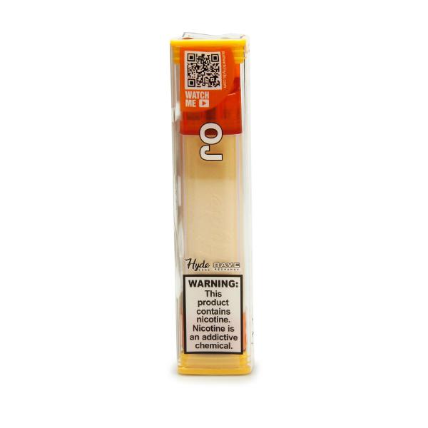 Hyde Edge RAVE Single Disposable Vape 10mL Best Flavor OJ