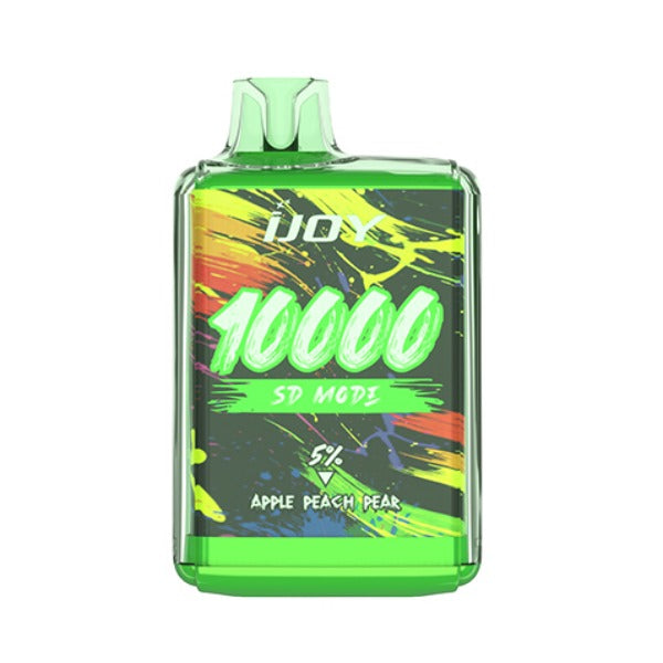 Best Deal iJoy Bar SD10000 Disposable Vape 20mL Apple Peach Pear