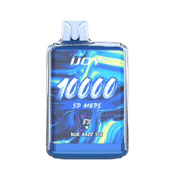 Best Deal iJoy Bar SD10000 Disposable Vape 20mL Blue Razz Ice