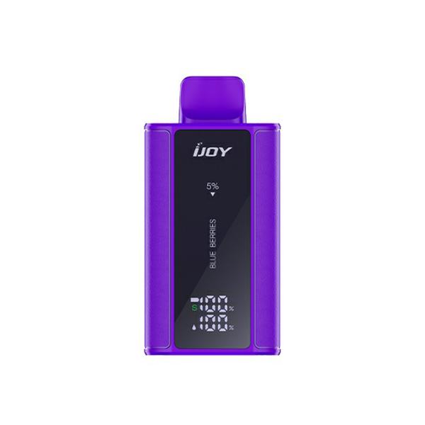 Best Deal IJoy Bar Captain 10000 Disposable Vape 18mL Blue Berries