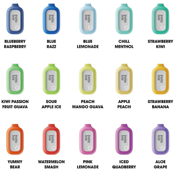 Best Flavors instaBar Jar Disposable 5000 Puffs