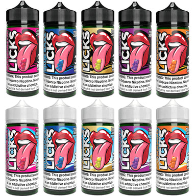 Juice Roll Upz Licks TF-Nic 100mL Vape Juice Best Flavors