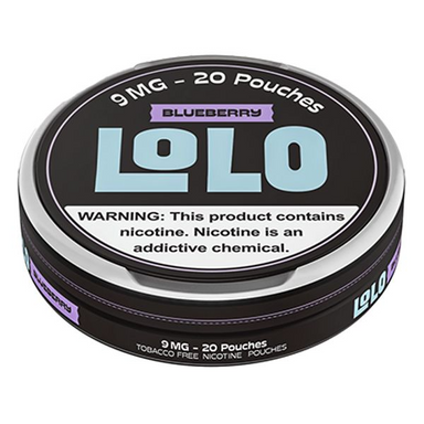 Best Deal LOLO Nicotine Pouches 5 Pack - Blueberry 