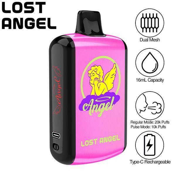 Best Deal Best Deal Lost Angel Pro Max 20K Rechargeable Vape 16mL - Blueberry Watermelon