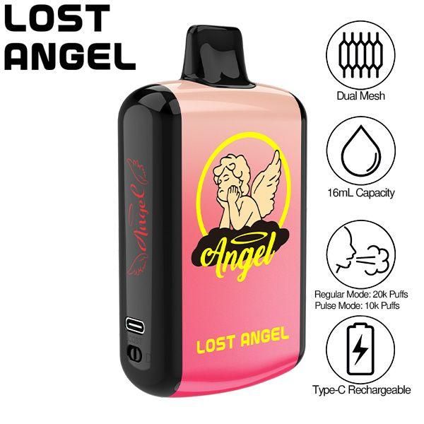 Best Deal Best Deal Lost Angel Pro Max 20K Rechargeable Vape 16mL - Watermelon Bubblegum