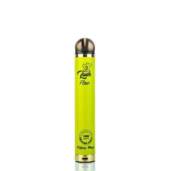 Lush Flow 1500 Puffs Single Disposable Vape 6mL Best Flavor Filipino Mango