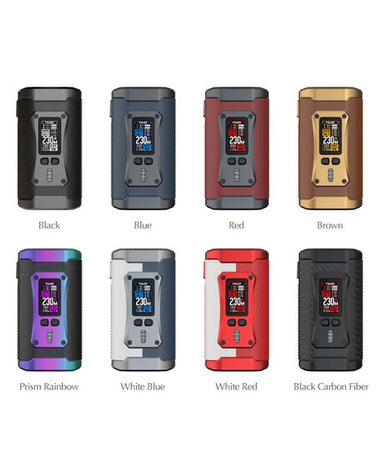 SMOK Morph 2 230w Box Mod Vape Best Colors Black Blue Red Brown Prism Rainbow White Blue White Red Black Carbon Fiber