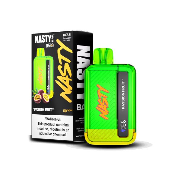 Nasty bar passion fruit vape 8500 puffs