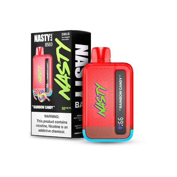 Nasty bar rainbow cloud vape 8500 puffs