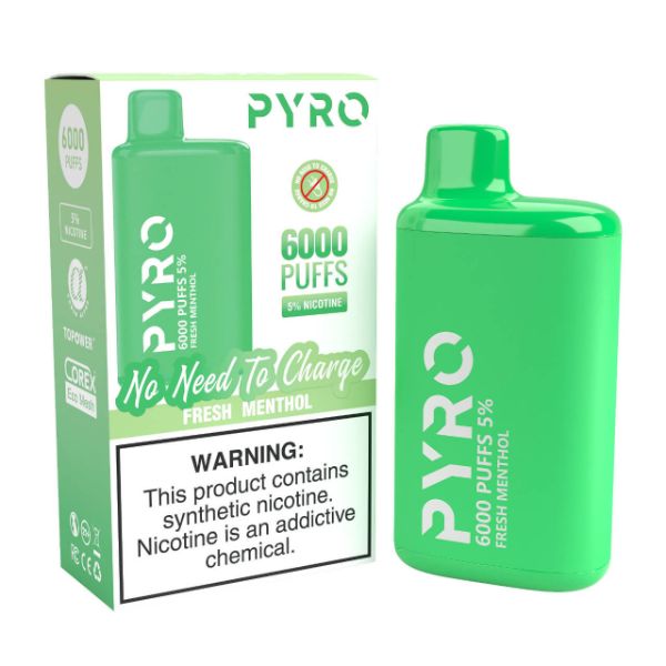 Pyro Disposable 6000 Puffs