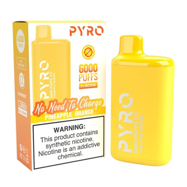 Pyro Disposable 6000 Puffs