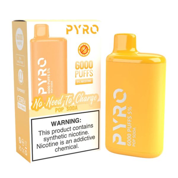 Pyro Disposable 6000 Puffs