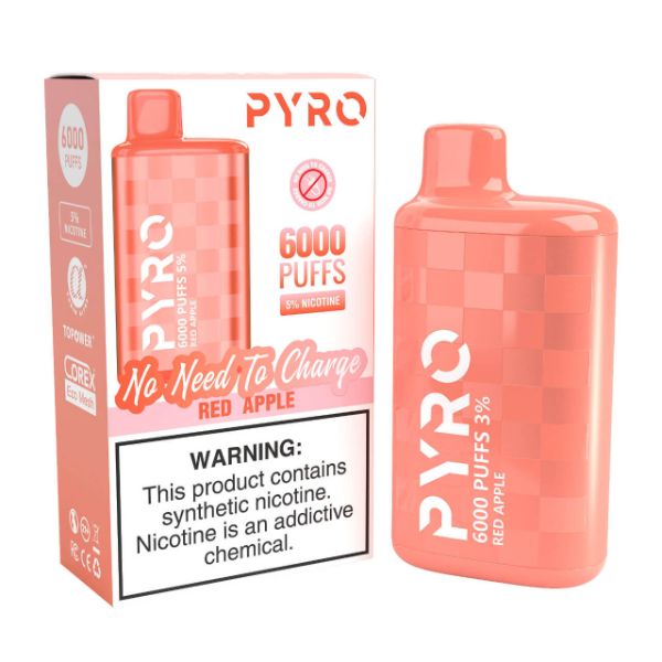 Pyro Disposable 6000 Puffs