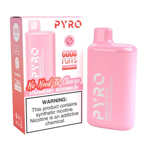 Pyro Disposable 6000 Puffs