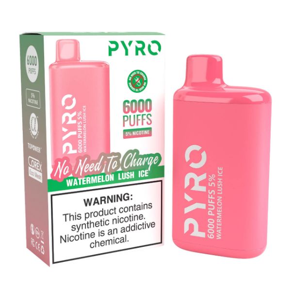 Pyro Disposable 6000 Puffs