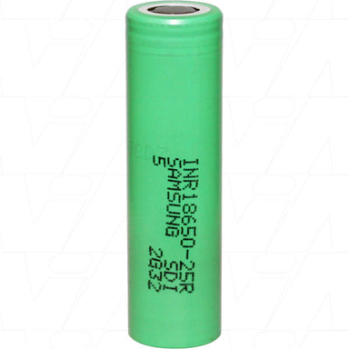 Imren 2500mAh Green 18650 25A Battery 1-Pack Best