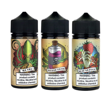 Shijin Vapor Bora Salt Vape Juice 30mL Best Flavors Sea King  Sudden Death