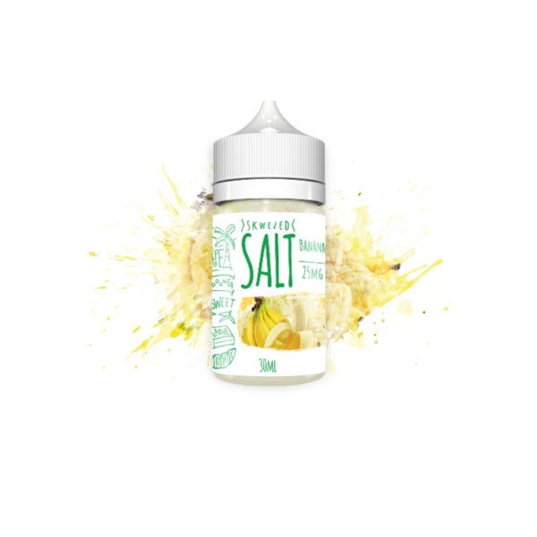 Skwezed Salt Vape Juice 30mL Best Flavor Banana